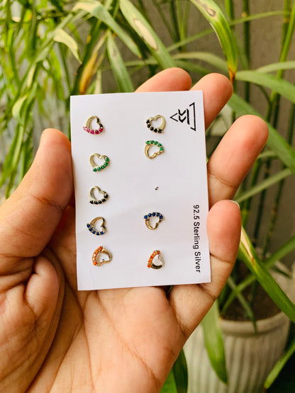 Real Silver 925 Nosepins