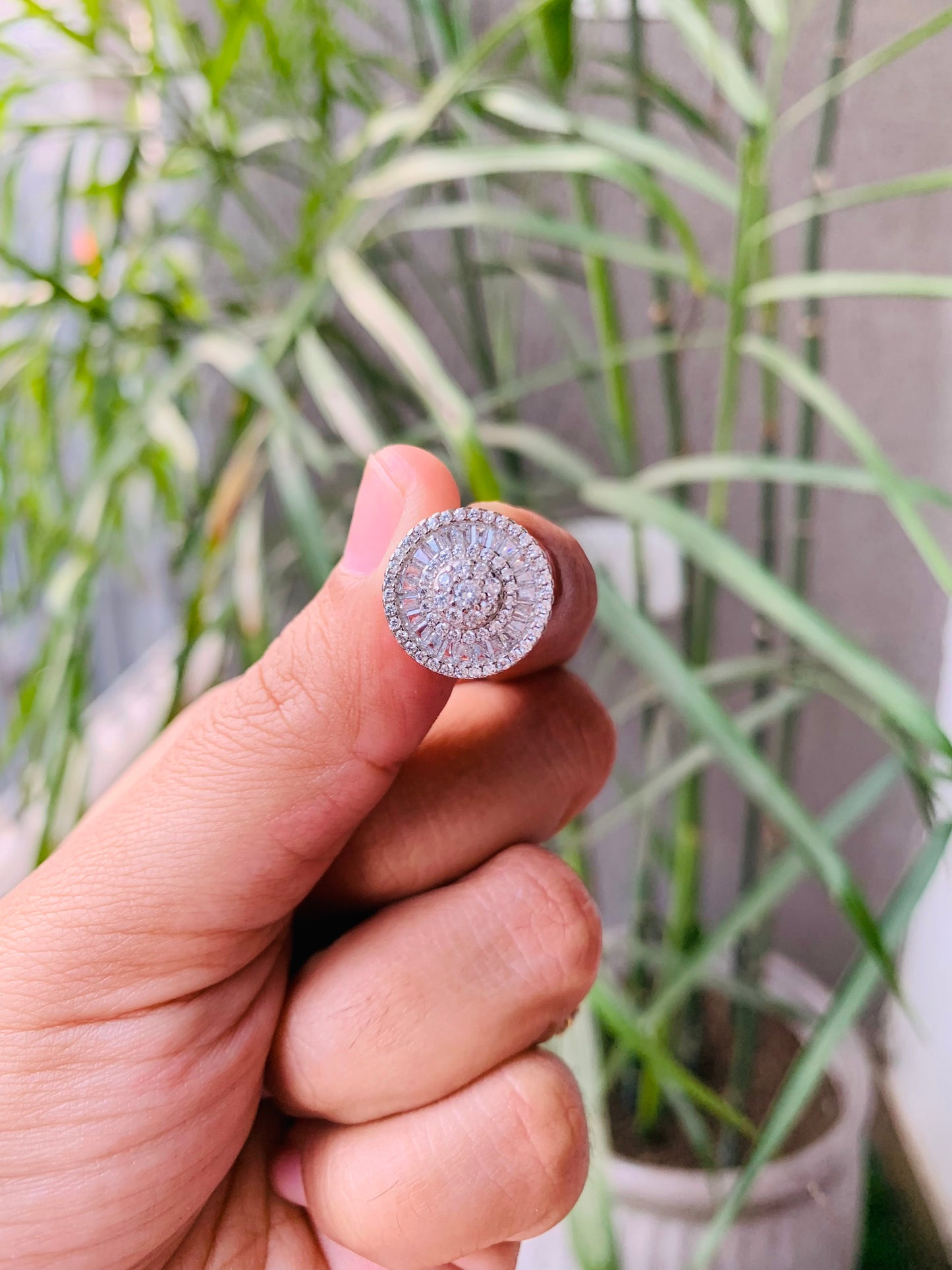 925 Sterling Silver Round Studs