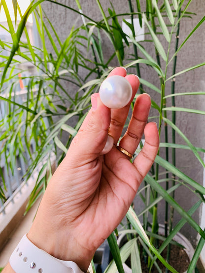 Big Size Pearl Studs