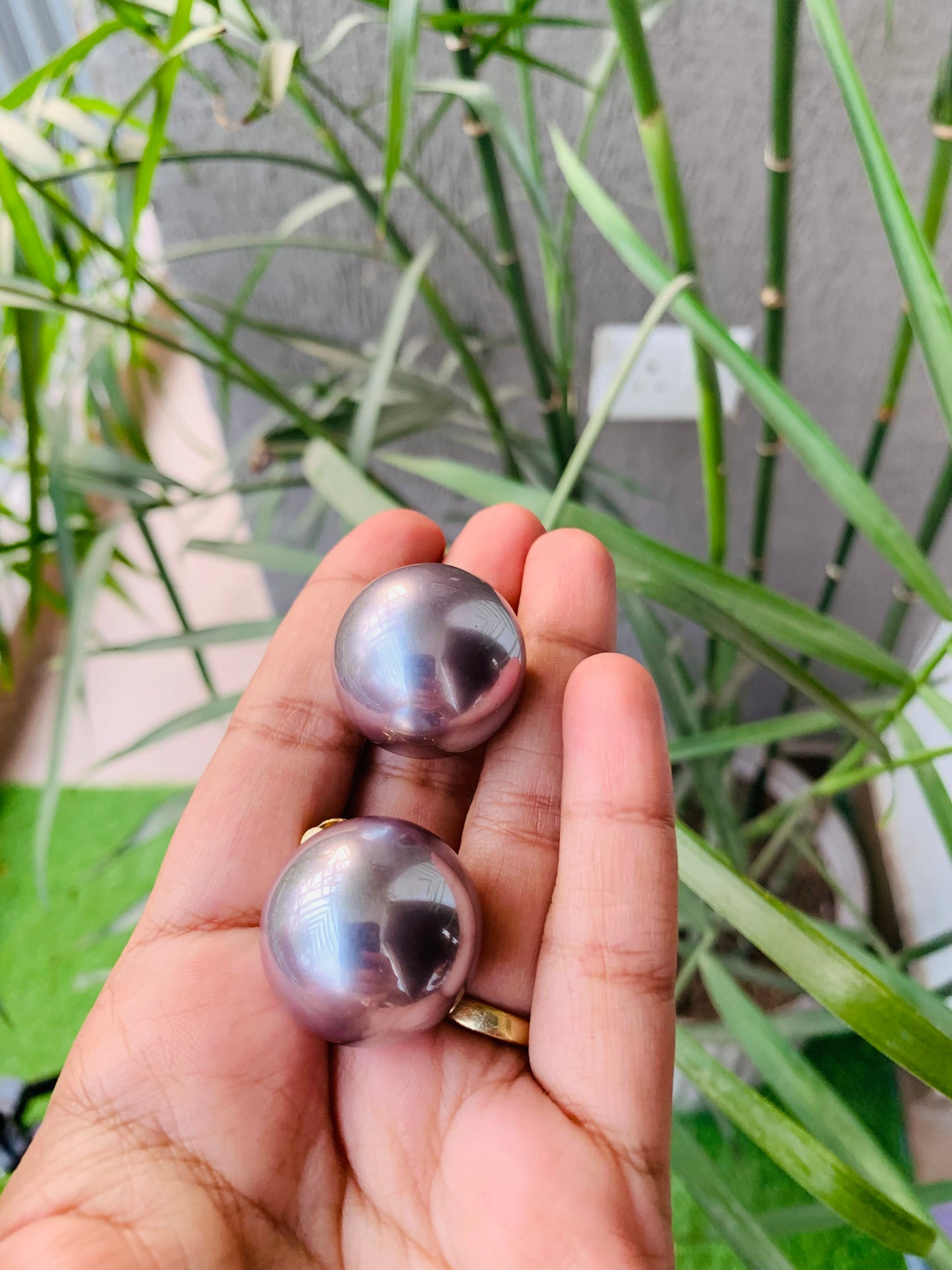 Big Size Pearl Studs