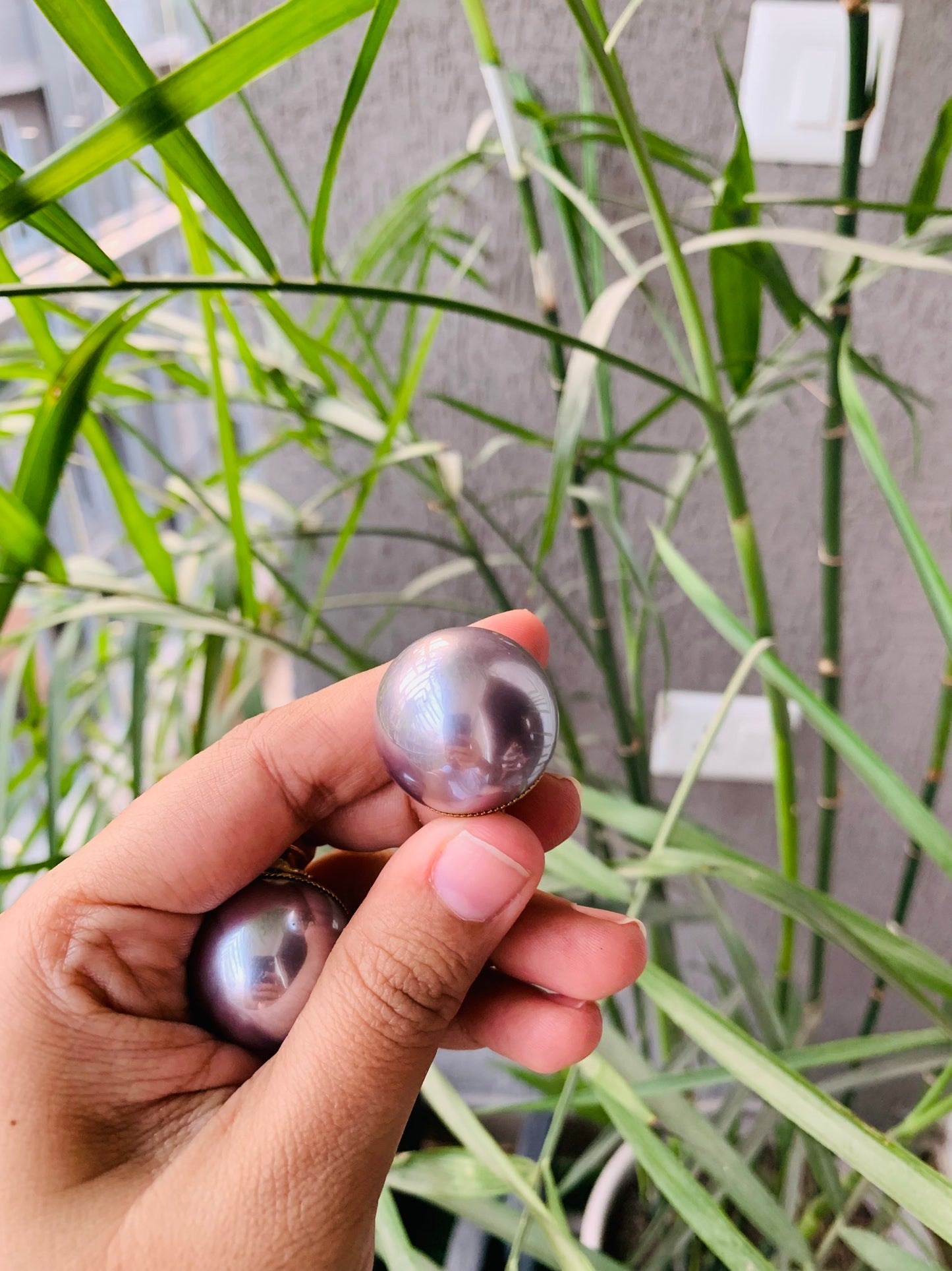 Big Size Pearl Studs