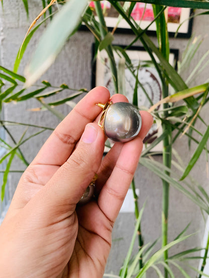 Big Size Pearl Studs