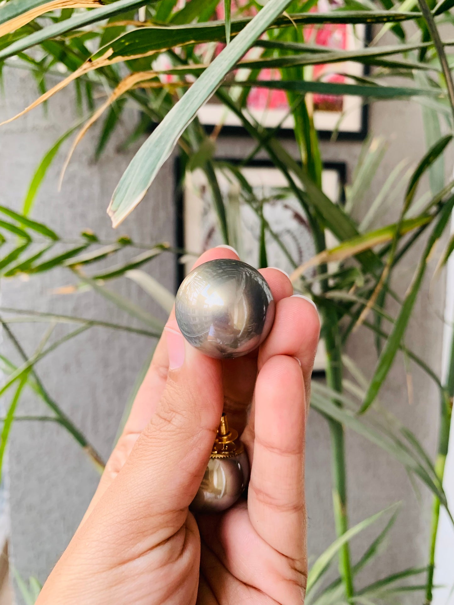 Big Size Pearl Studs