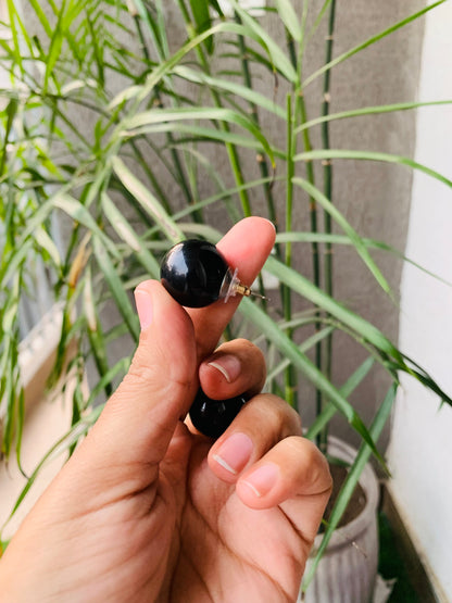 Full Round Pearl Studs