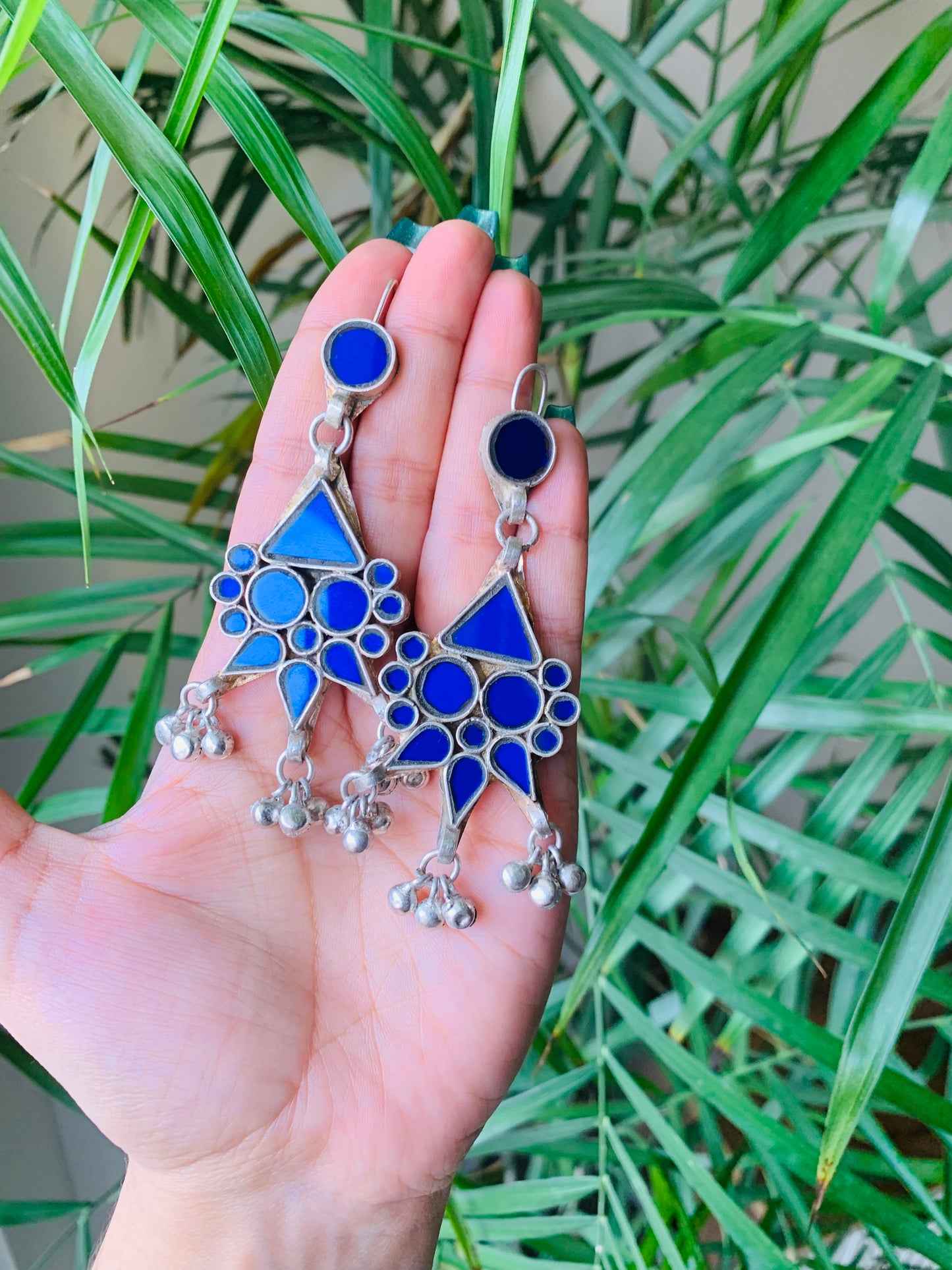 Aarya Afghani Glass Earrings