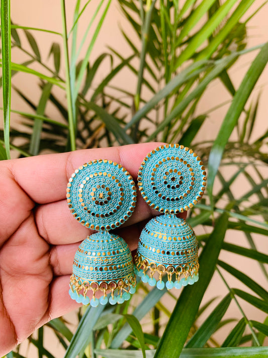 Round Shape Stud Jhumka