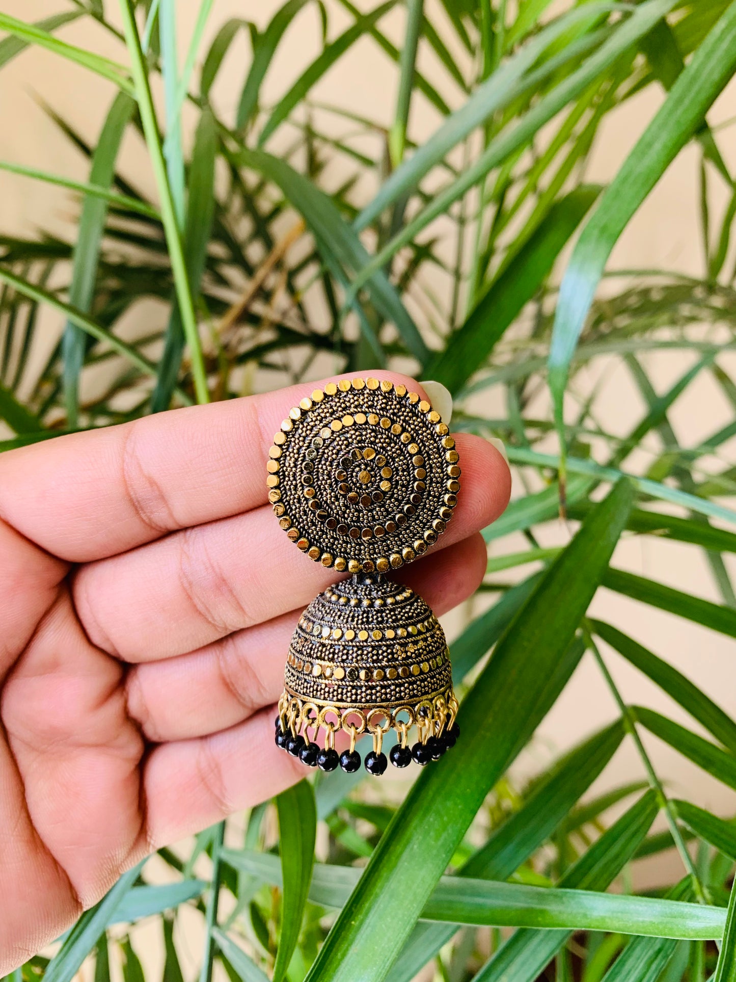 Round Shape Stud Jhumka