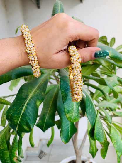 Gajra Pearl Bangles