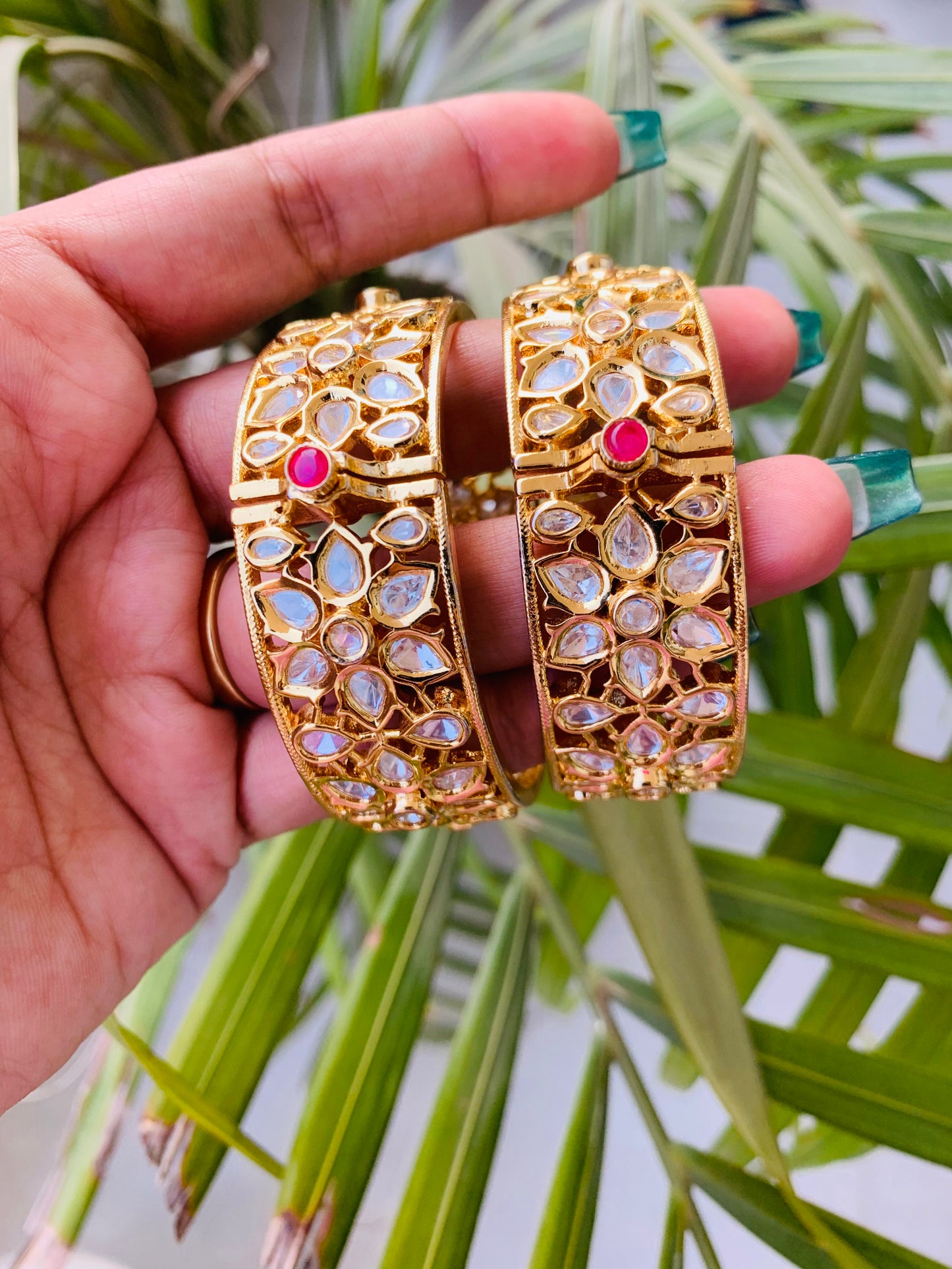 Real Golden Look Premium Bangles