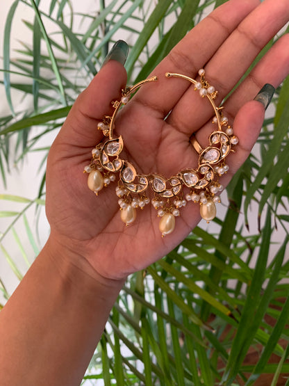 Big Size Kundan Nath