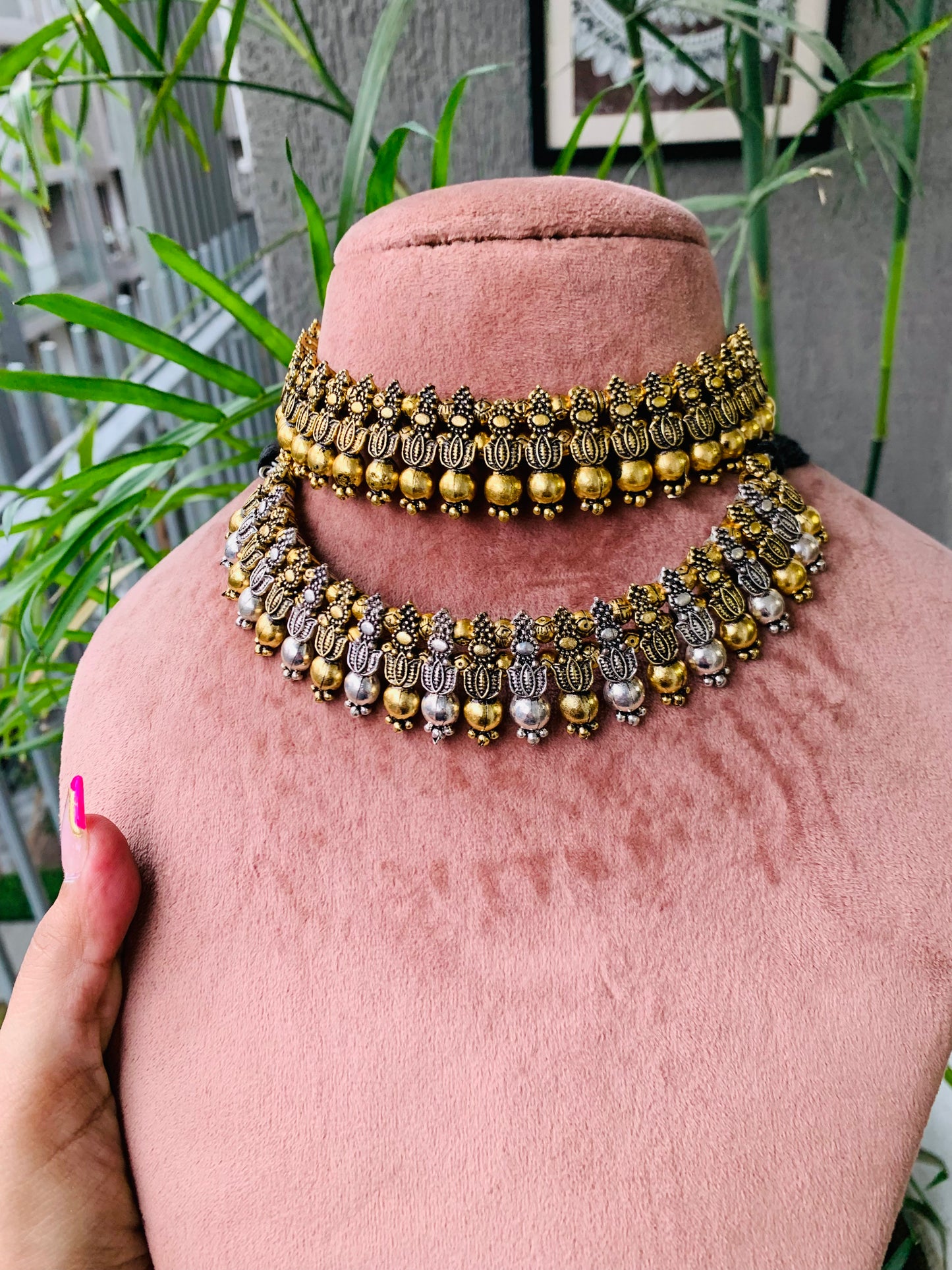 Antique Golden Chokers