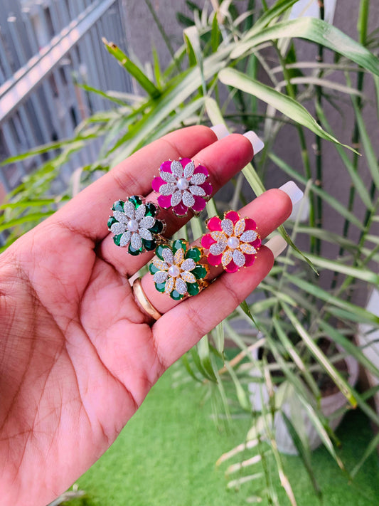 Flower Shaped Pretty Ring