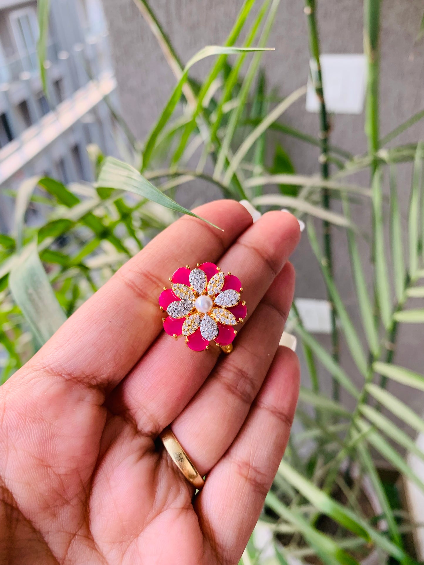 Flower Shaped Pretty Ring