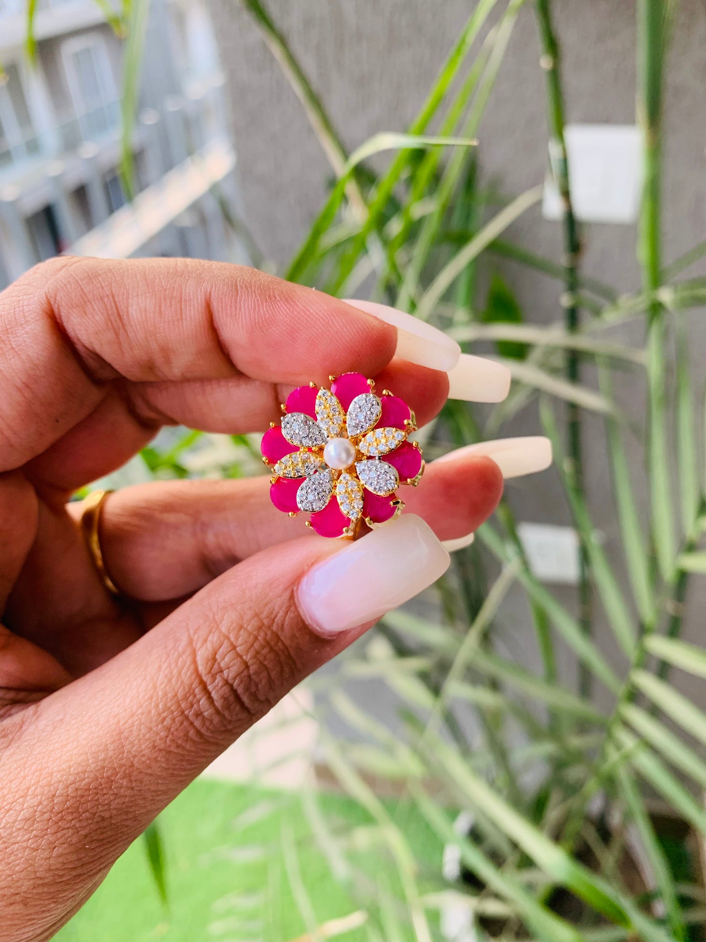 Flower Shaped Pretty Ring