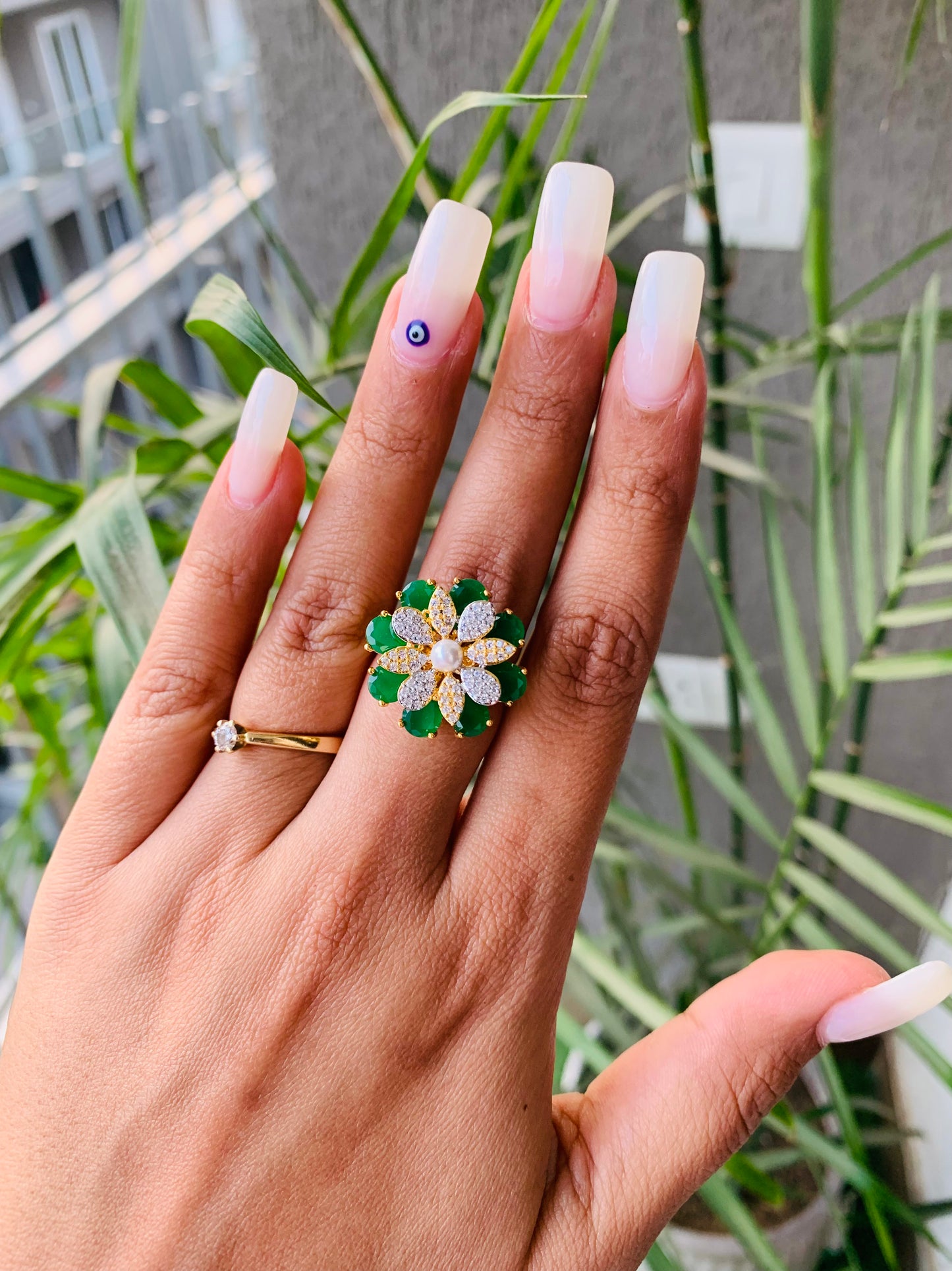Flower Shaped Pretty Ring