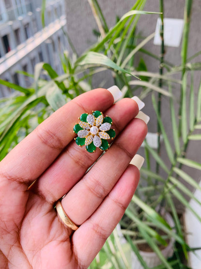 Flower Shaped Pretty Ring