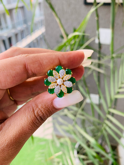 Flower Shaped Pretty Ring