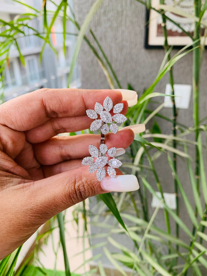 Double Finger Silver Ring
