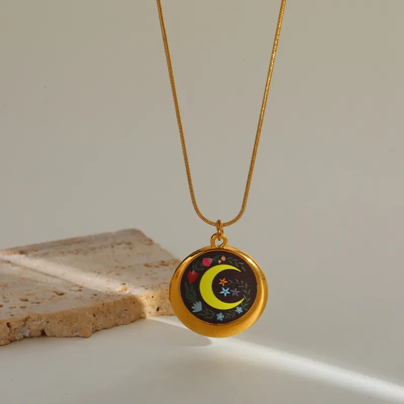 Moonlit Garden Pendant Necklace