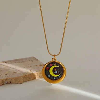 Moonlit Garden Pendant Necklace