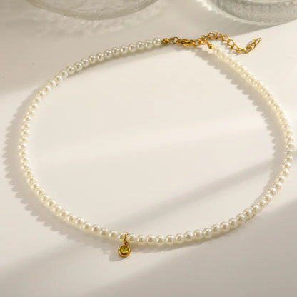 Luna Pearl Charm Bracelet