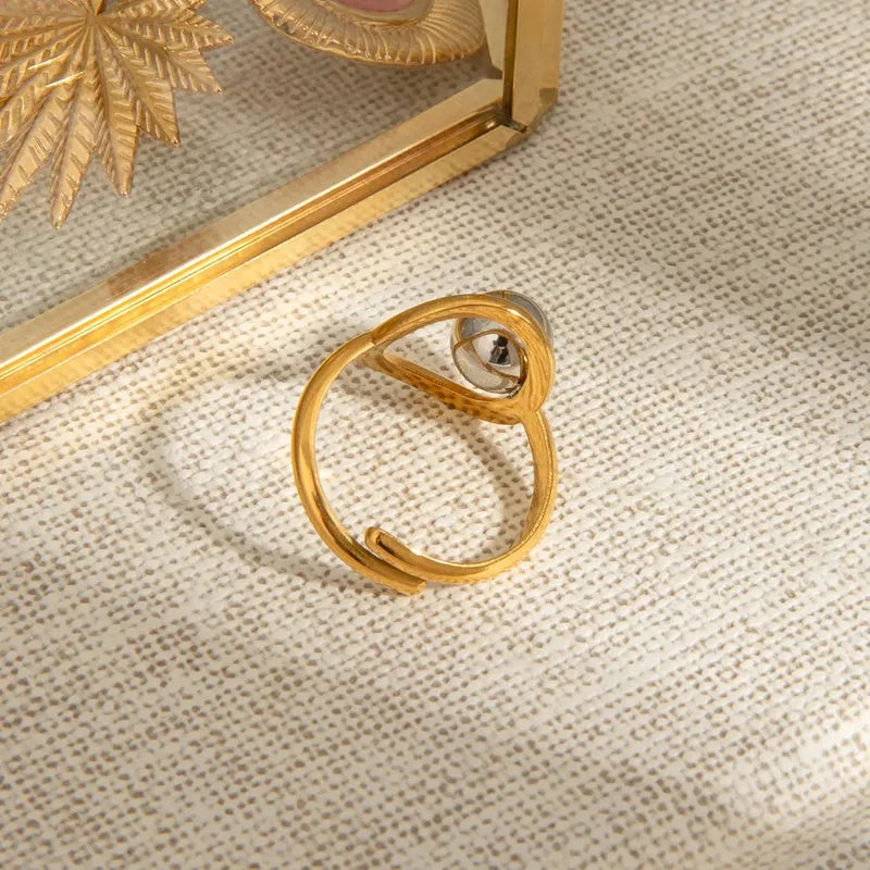 Anti Tarnish Elegant Glow Ring