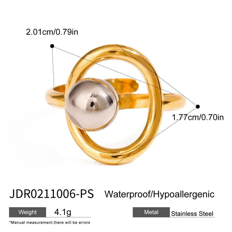 Anti Tarnish Elegant Glow Ring