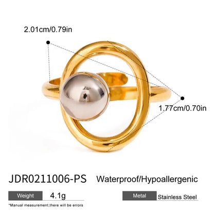 Anti Tarnish Elegant Glow Ring
