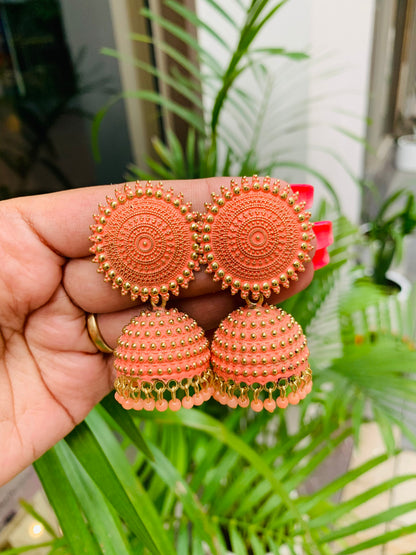 Round Stud Jhumka