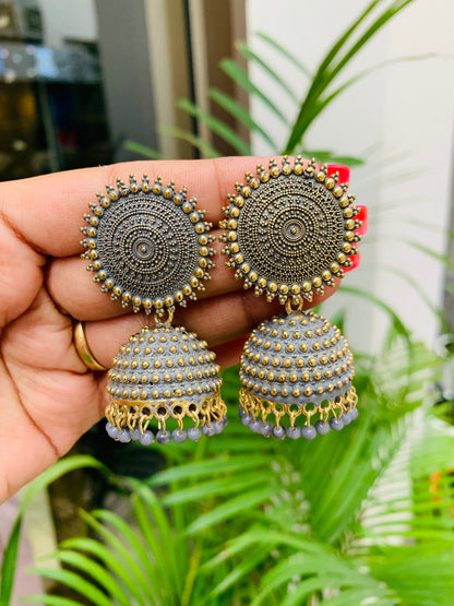 Round Stud Jhumka