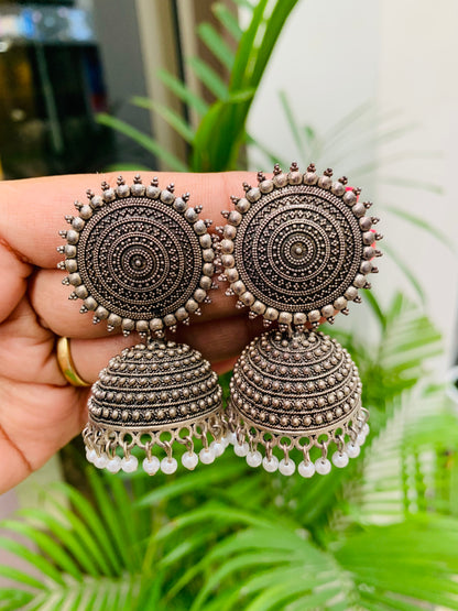 Round Stud Jhumka