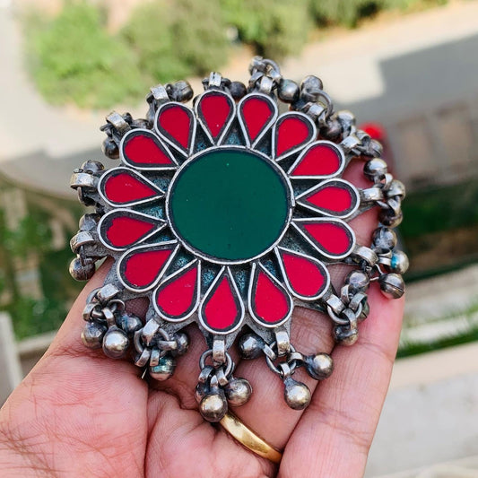Flower Glass Ring