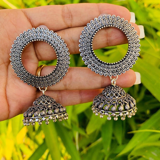 Big Studs with Jhumka