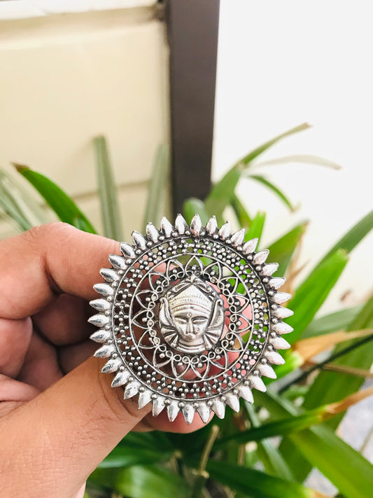 Goddess Carving Ring