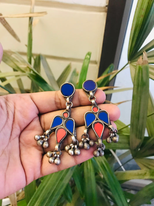 Zoya Afghani Glass Earrings