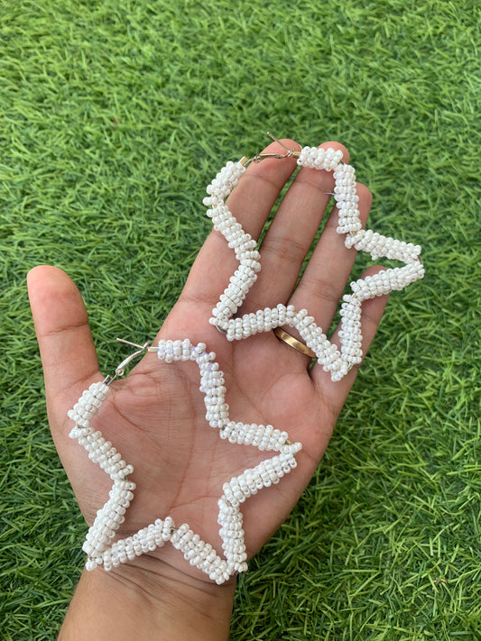 Star Shaped Hoops